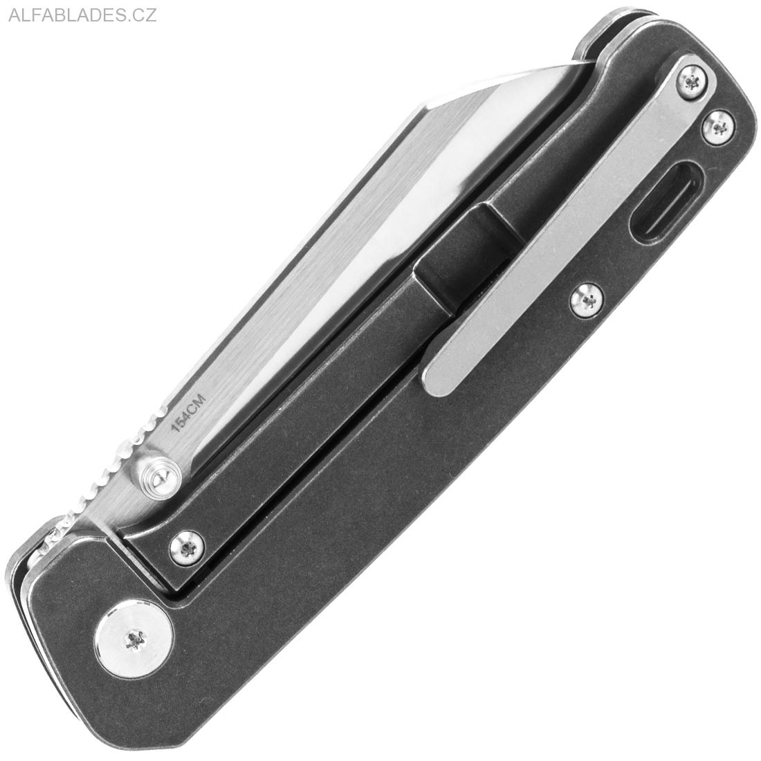 QSP Penguin Titanium Black/TT Satin 154CM