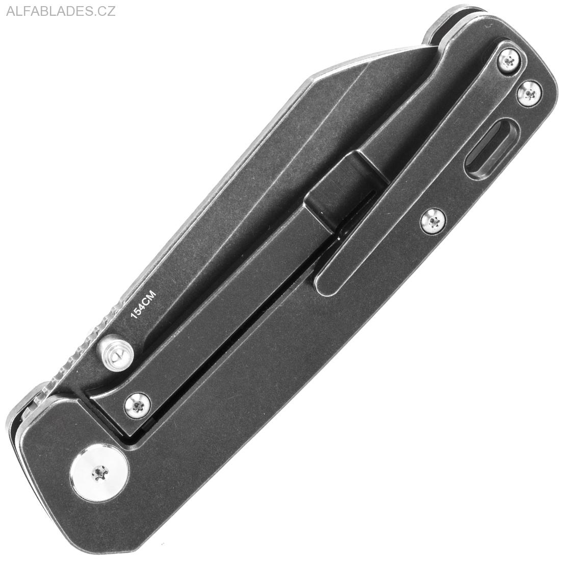 QSP Penguin Titanium Black/ BW 154CM