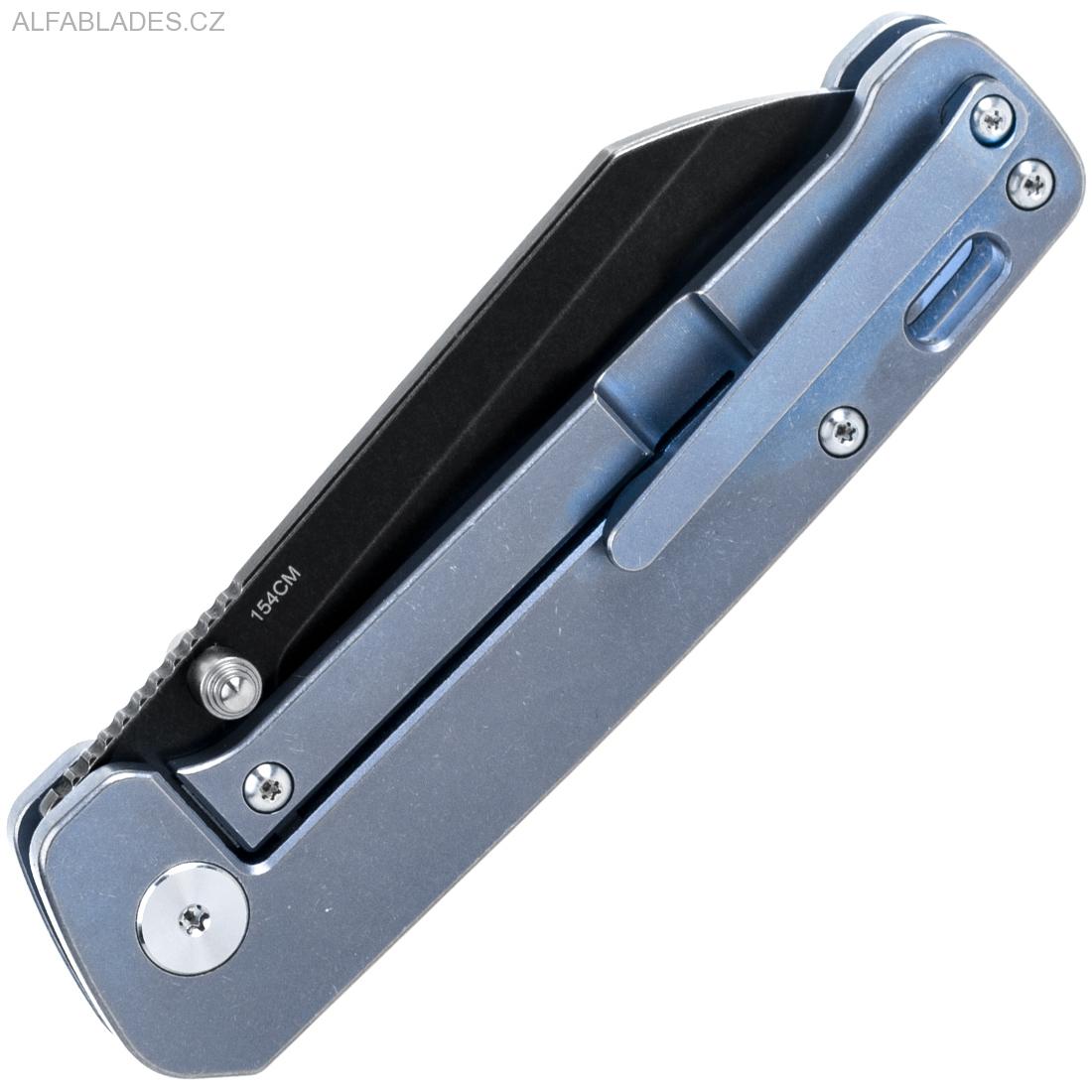 QSP Penguin Titanium Blue/BW 154CM