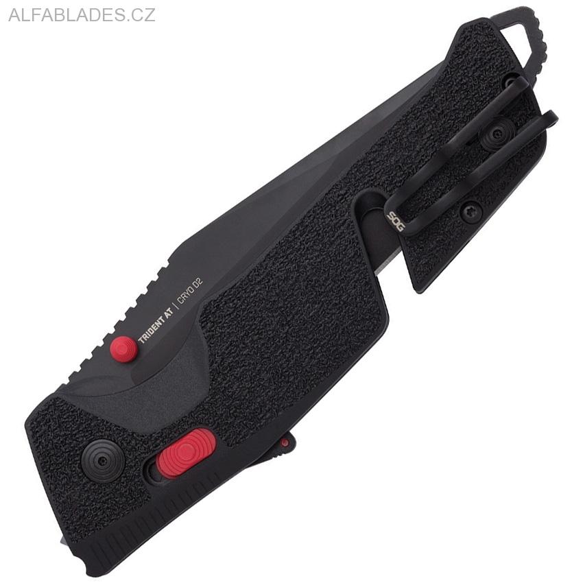 SOG Trident AT Black & Red Tanto