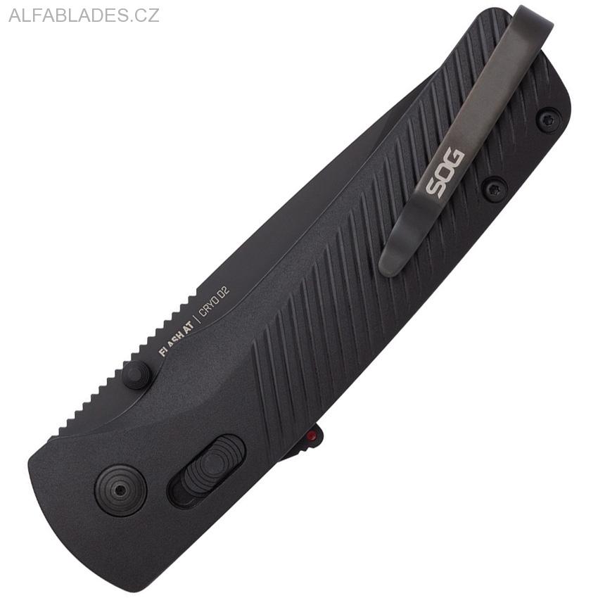 SOG Flash AT Blackout Serrated