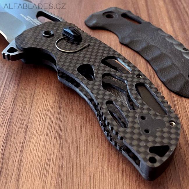 SOG Kiku XR LTE BlaCK Micarta/CF