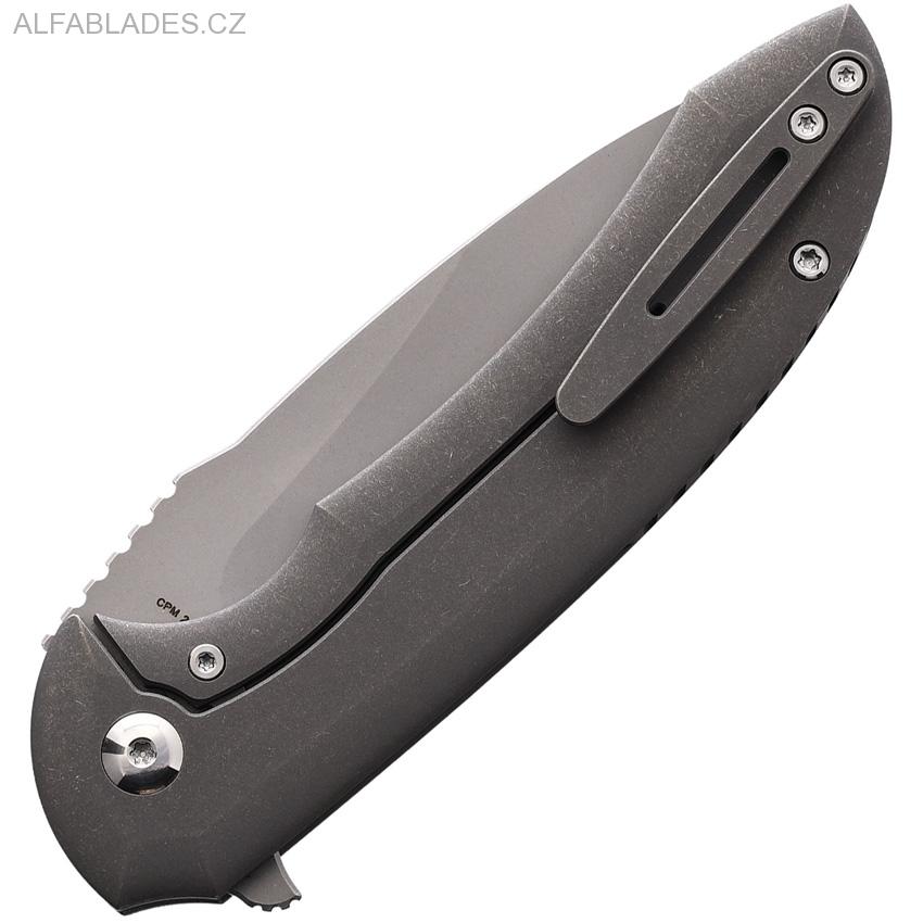 FERRUM FORGE Allurus Framelock Gray SW/CF
