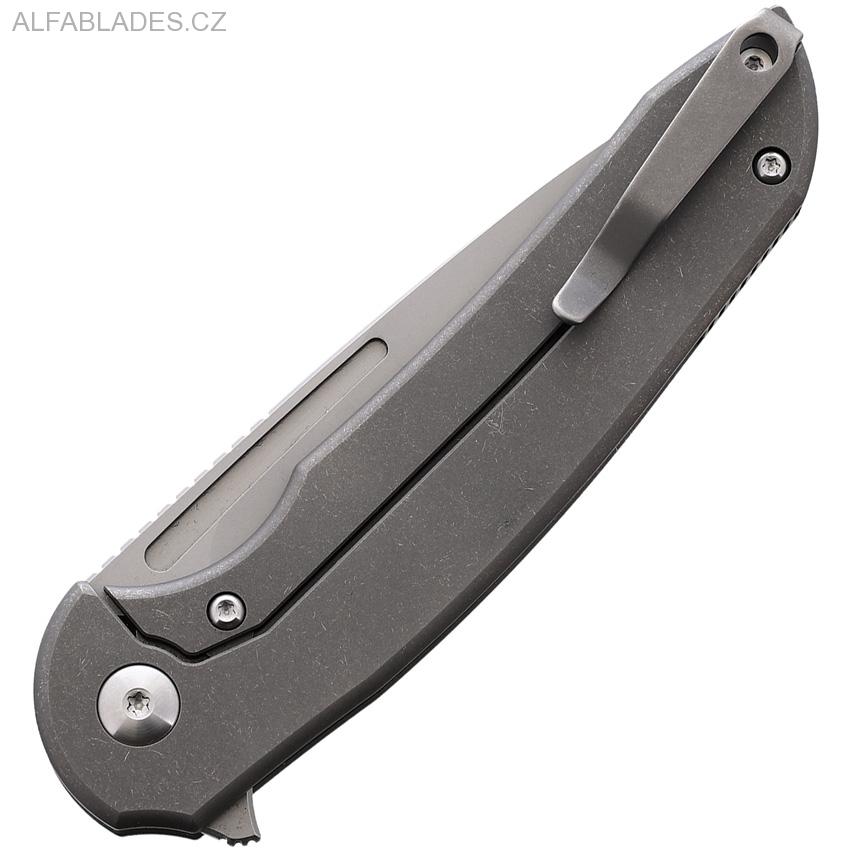 FERRUM FORGE Stinger Framelock Gray SW/CF