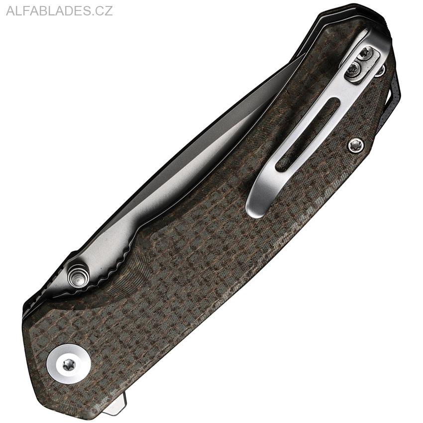 CIVIVI Brazen Tanto SW/Green Micarta