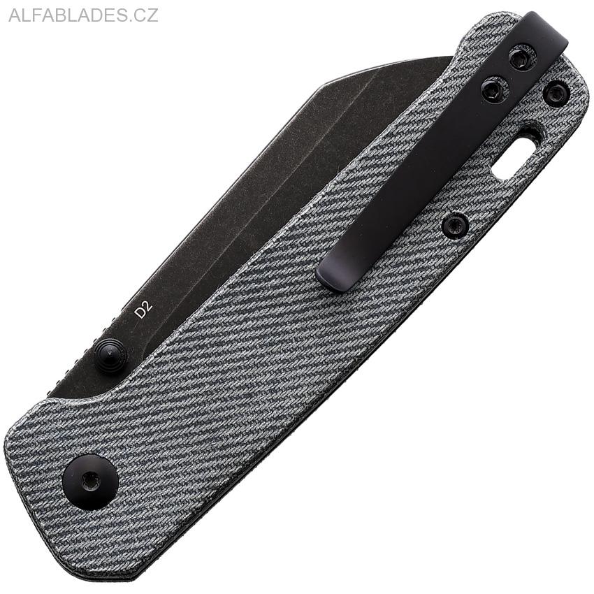 QSP Penguin Denim Micarta/BW