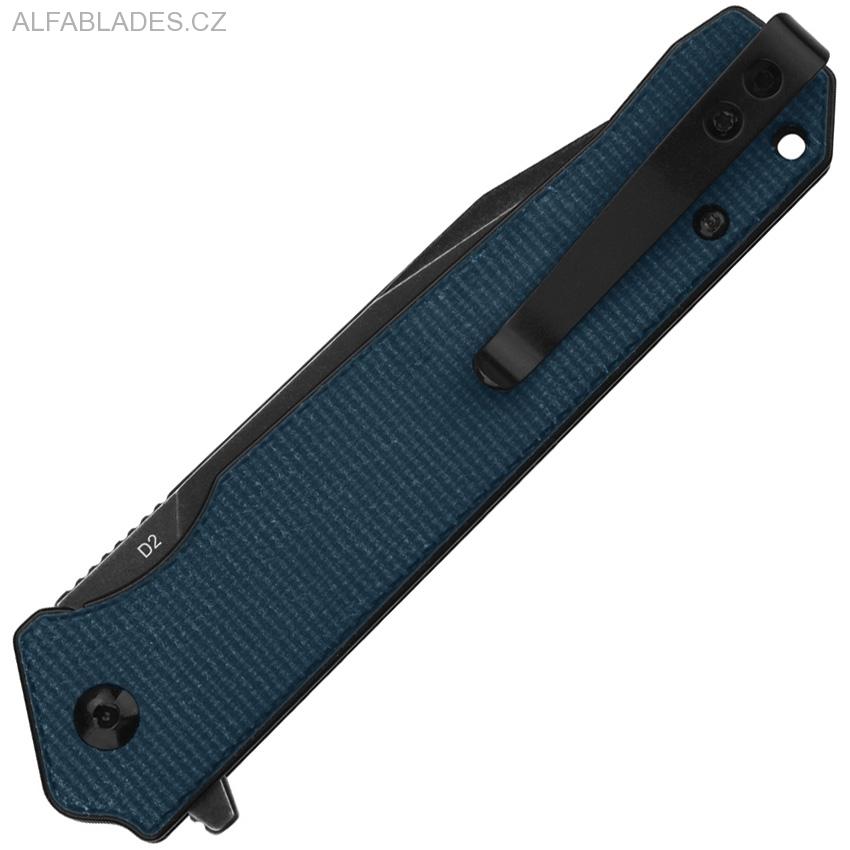 QSP Mamba Blue Micarta/BW