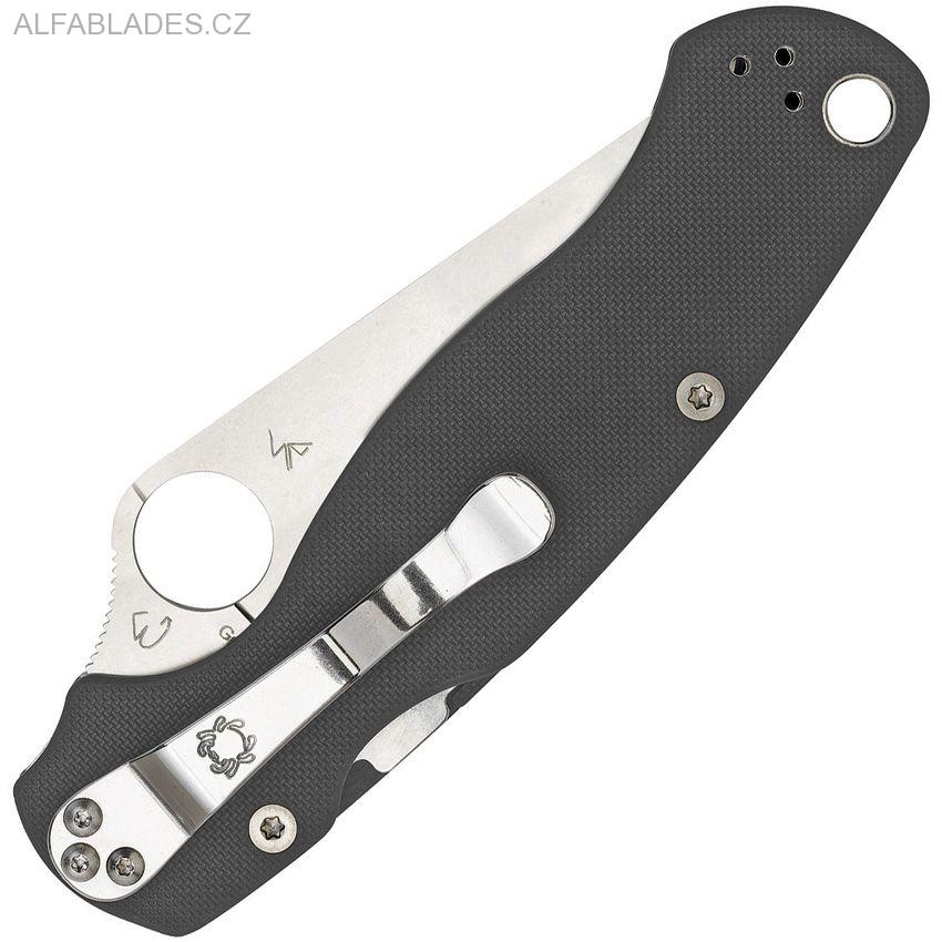SPYDERCO Paramilitary 2 Maxamet Steel/Dark Gray