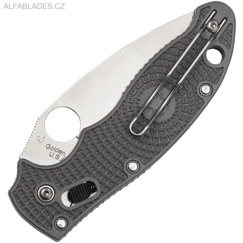 SPYDERCO Manix 2 Maxamet Steel Satin/Gray