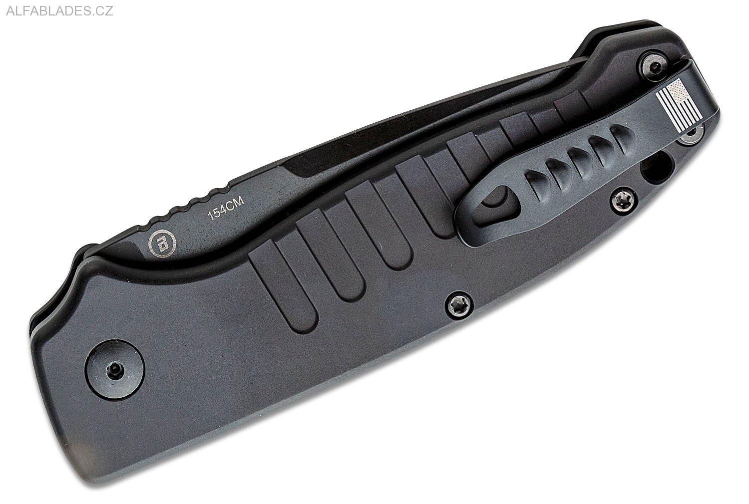 HOGUE Ballista I Automatic Tanto Srrated Black/ BLK Cerakote
