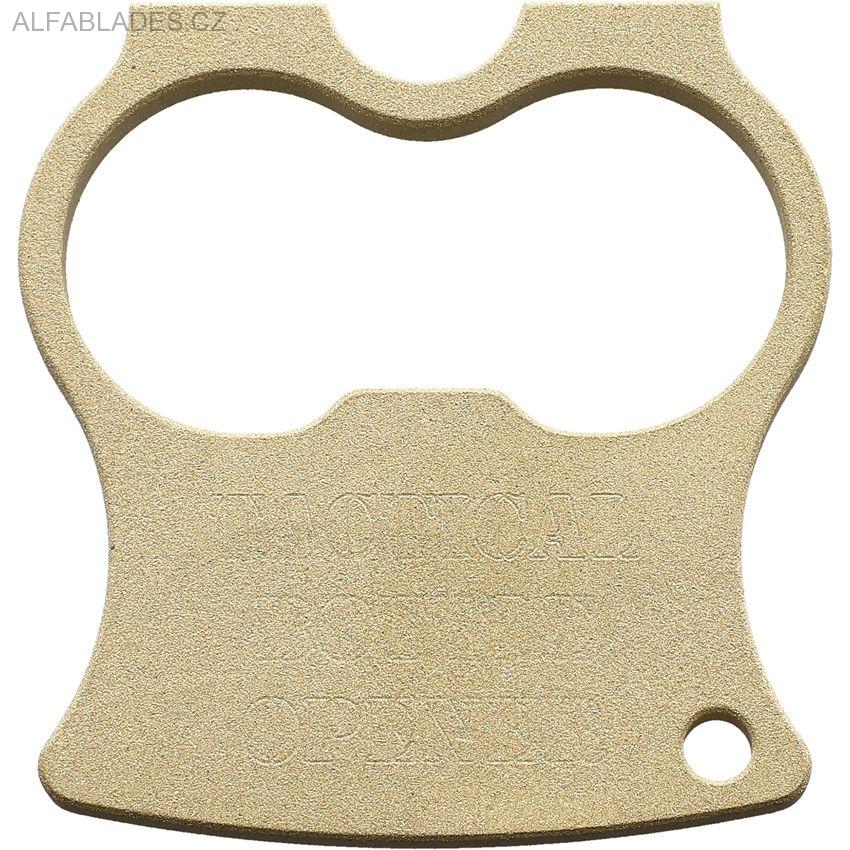 RED HORSE KNIFEWORKS Bad Apple Tactical Bottle Opener Brass 