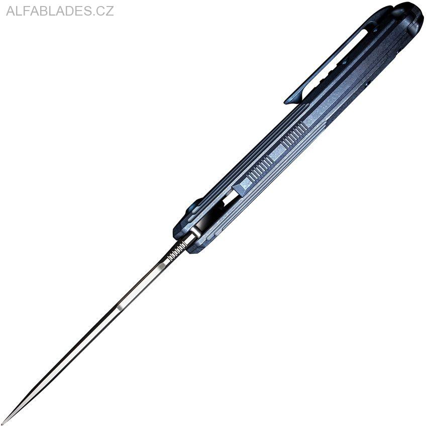 WE KNIFE 21016-3 Quixotic Bead Blast/Blue