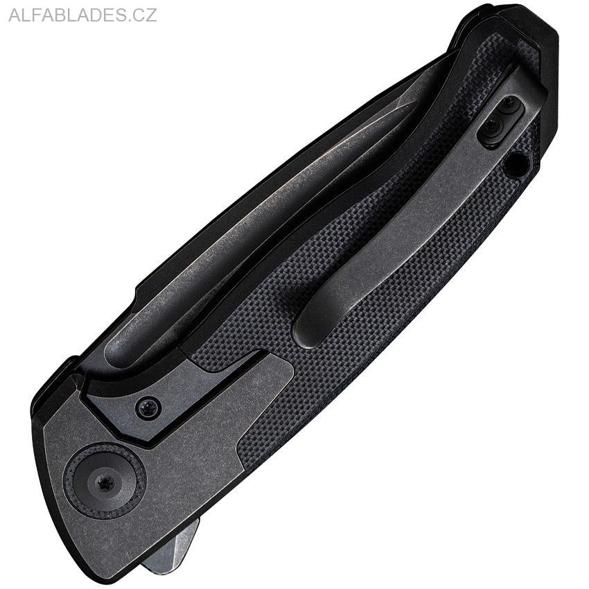 WE KNIFE 20078A-1 Press Check Tanto BW/Black