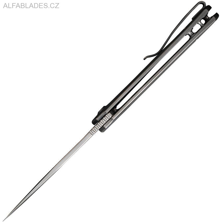 WE KNIFE 21021B-1 Speedster Bead Blast/Gray