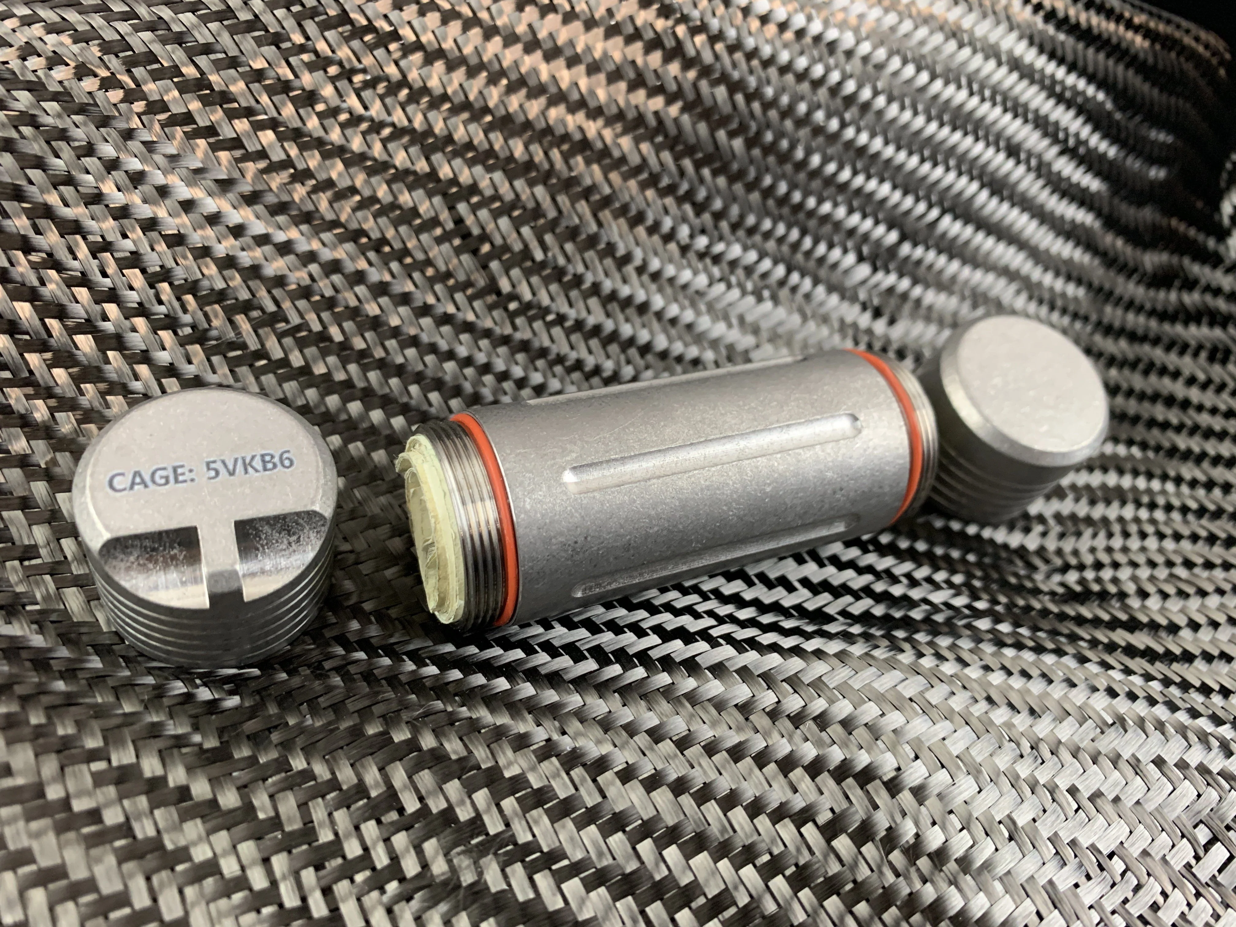 MARATAC Dual Pass Titanium Capsule