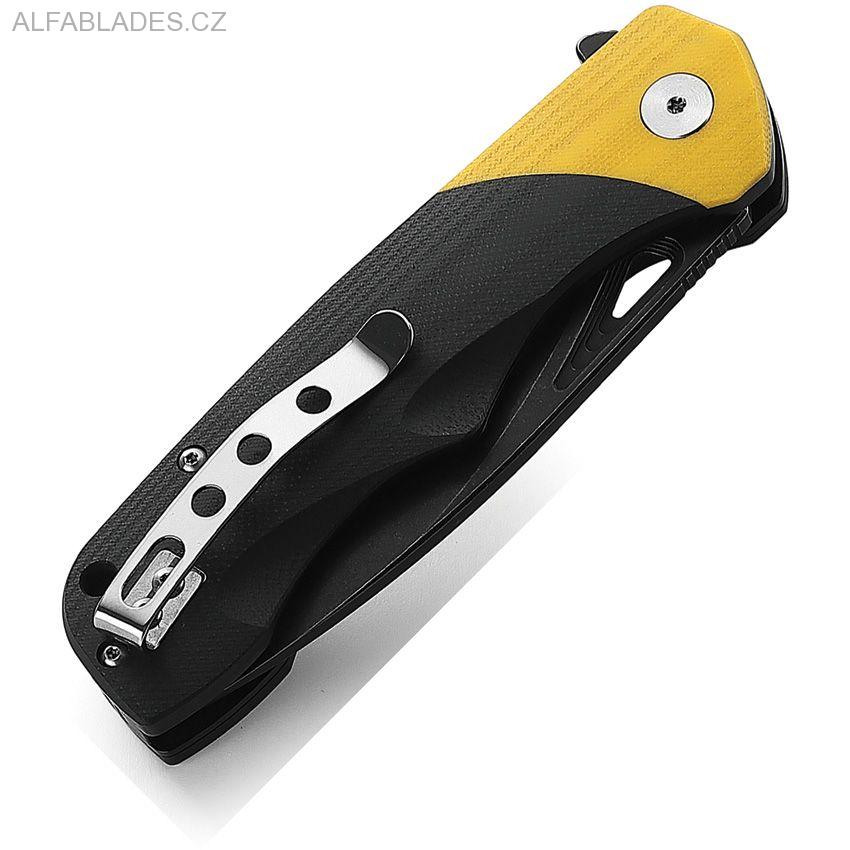 BESTECH KNIVES Airstream BW/Yelow