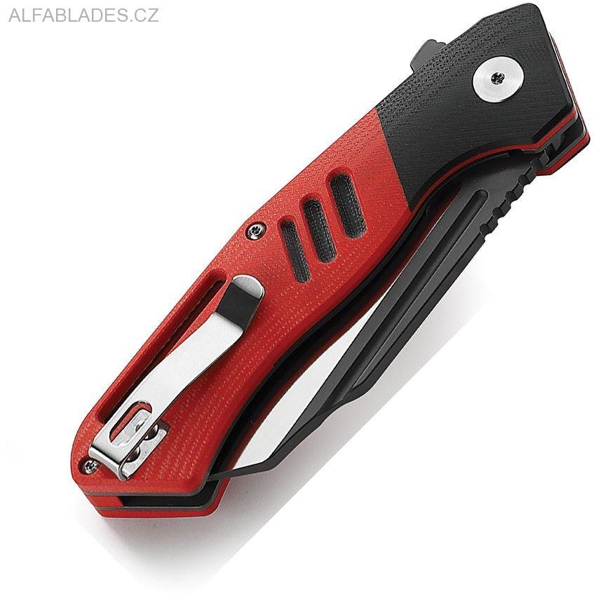 BESTECH KNIVES Rockface TwoTone/Red