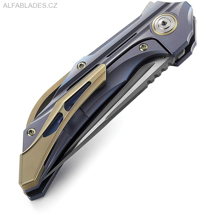 BESTECH KNIVES Vigil Satin/Blue