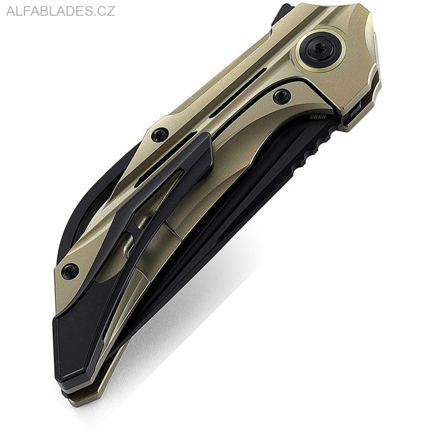 BESTECH KNIVES Vigil BW/Gold