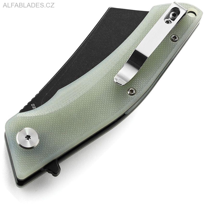 BESTECH KNIVES Cubis BW/Jade G-10