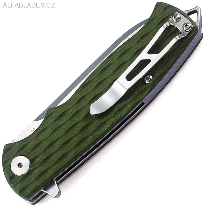 BESTECH KNIVES Grampus Satin/Green 