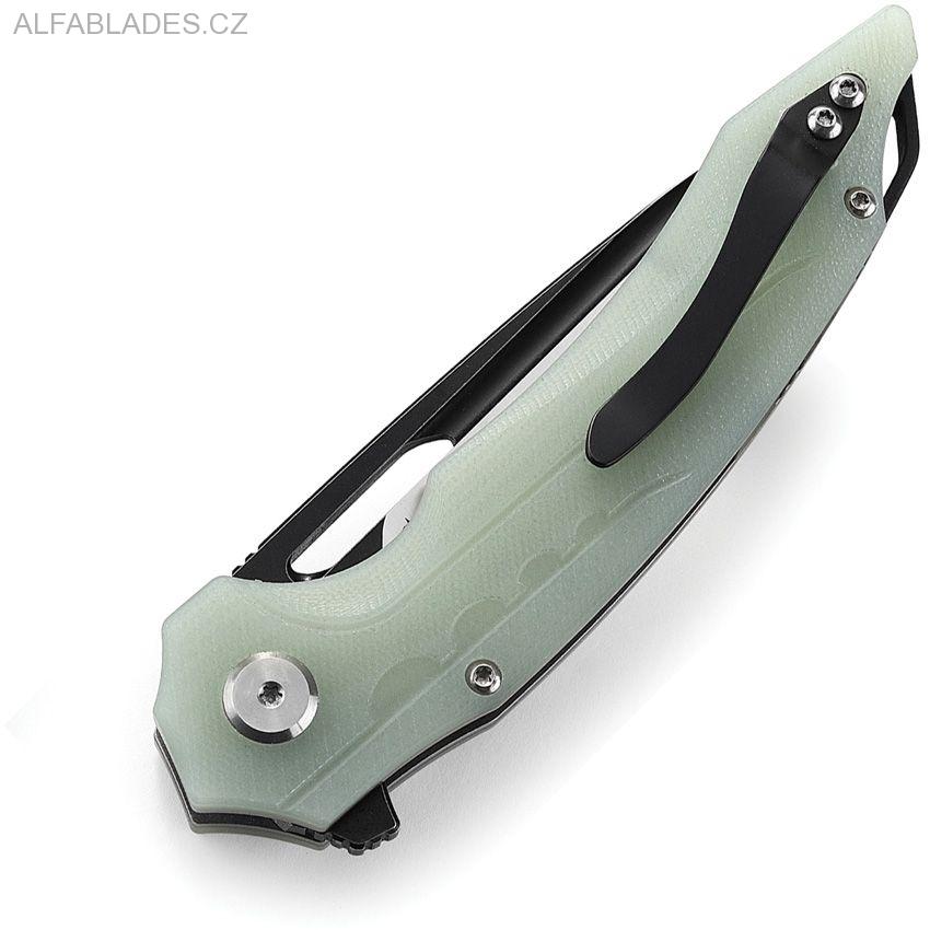 BESTECH KNIVES Ornetta TwoTone/Jade D2