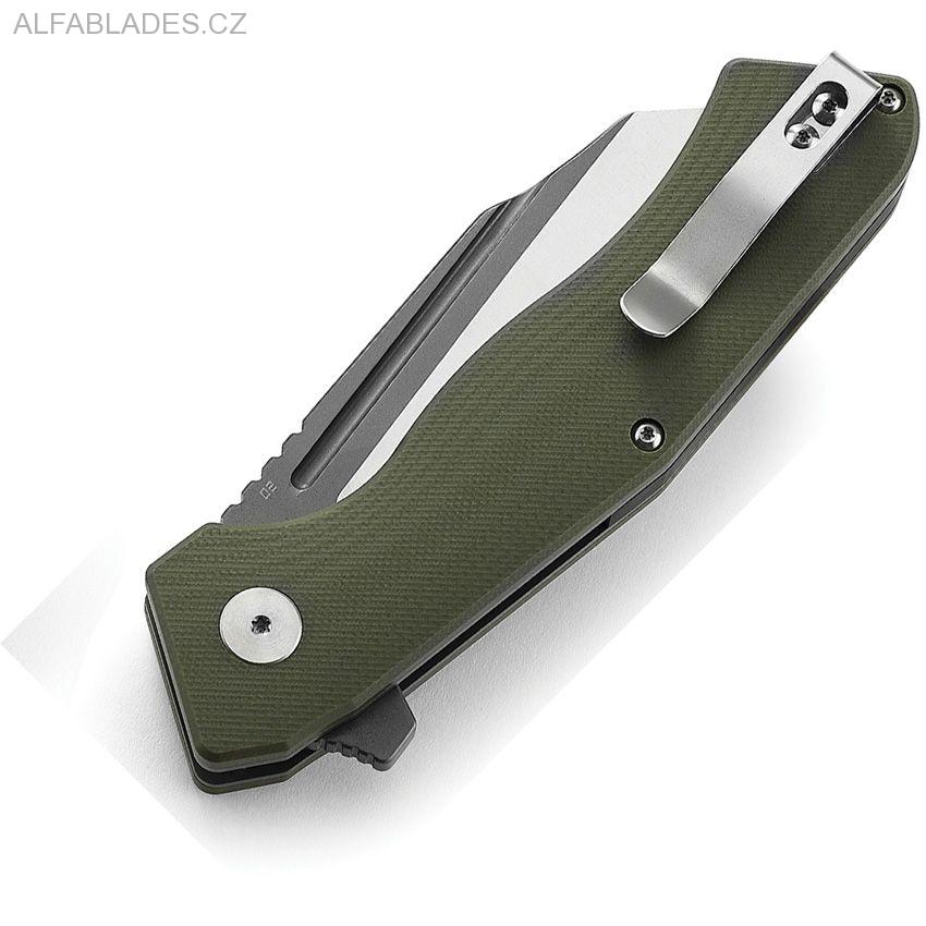 BESTECH KNIVES Rockface TwoTone/Green