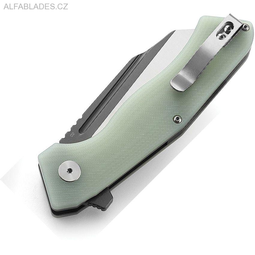 BESTECH KNIVES Rockface TwoTone/Jade
