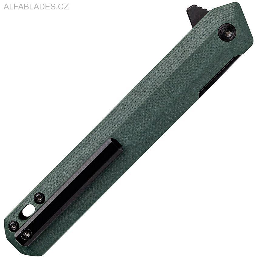 TEKTO KNIVES F2 Bravo Green G-10/Black Accents