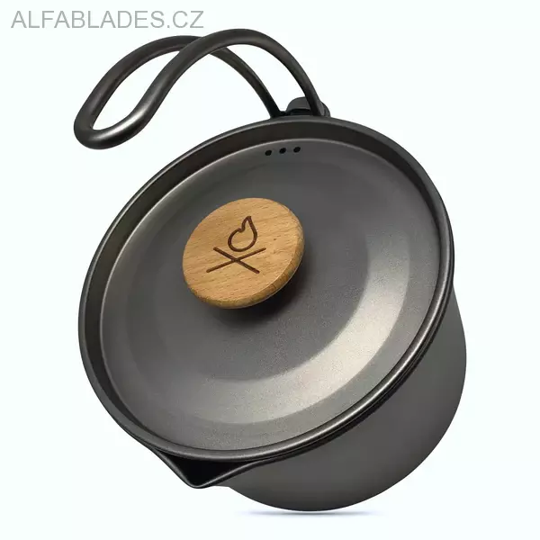 ÜBERLEBEN Kessel Pot Titanium