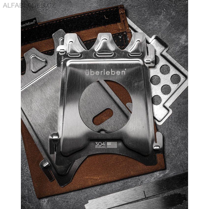 ÜBERLEBEN Stoker Stove Stainless Steel 