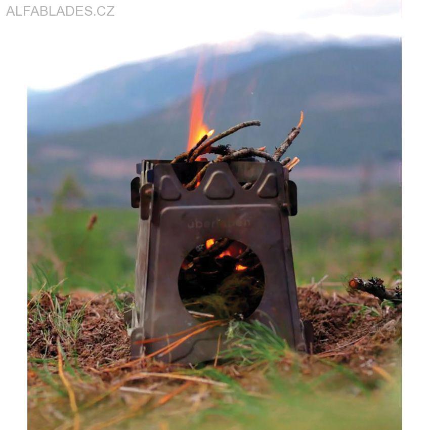 ÜBERLEBEN Stoker Stove Titanium