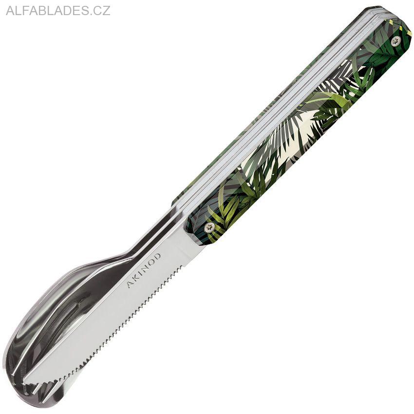 AKINOD 12H34 Magnetic Cutlery Set Jungle