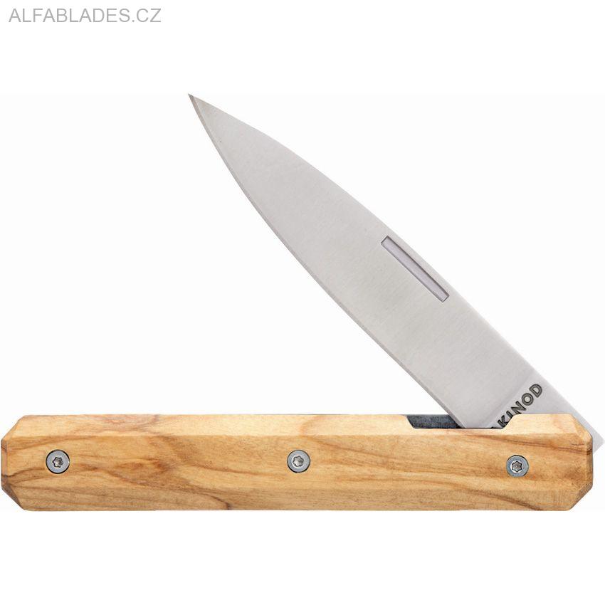 AKINOD 18H07 Paring Linerlock Olive