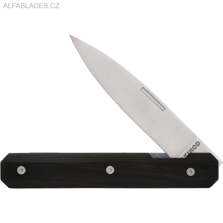 AKINOD 18H07 Paring Linerlock Ebony