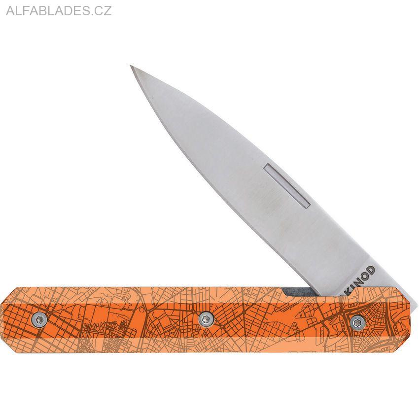 AKINOD 18H07 Paring Linerlock Downtown Orange