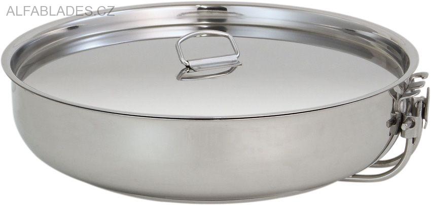 PATHFINDER 8" Stainless Steel Skillet and Lid