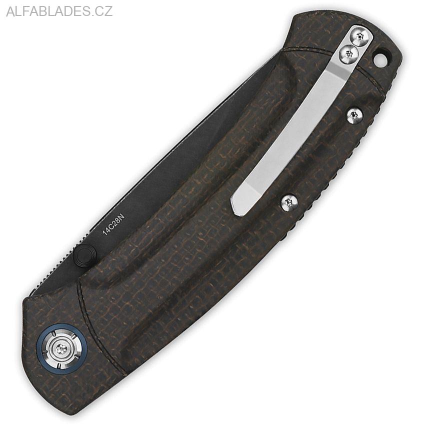 QSP Copperhead Brown Micarta/BW