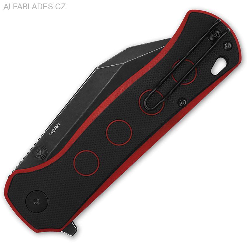 QSP Swordfish Black and Red G-10/BW