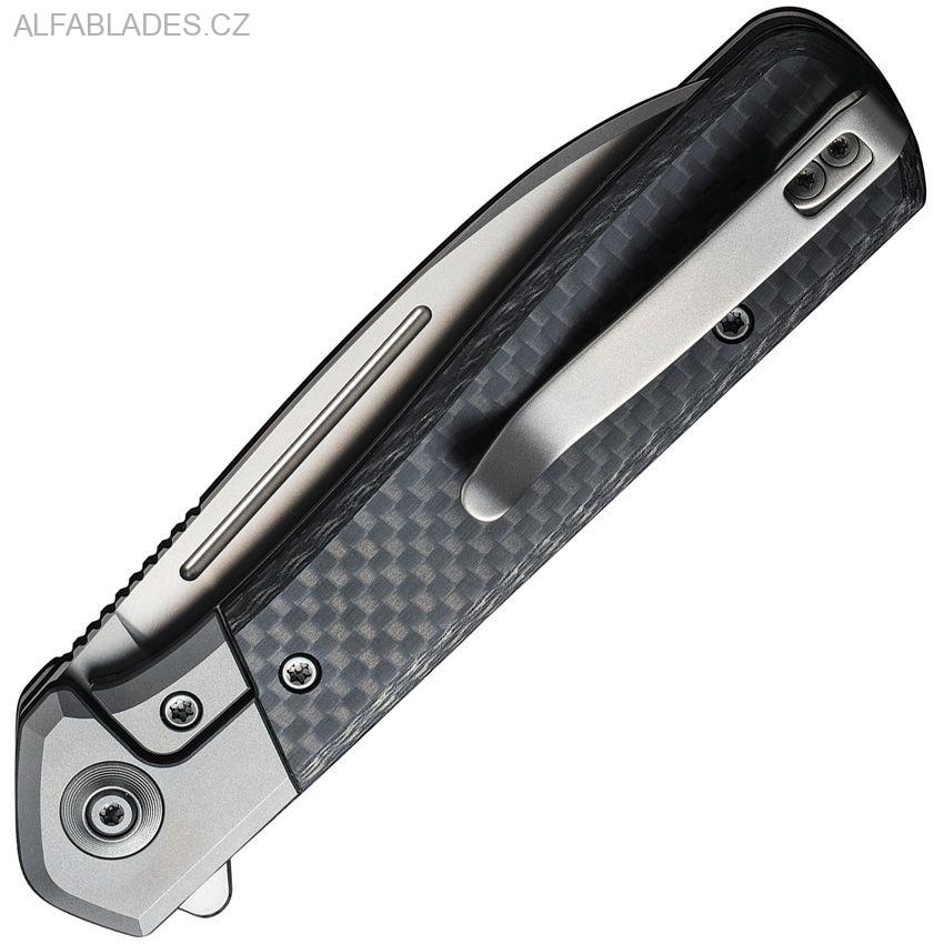 WE KNIFE 200501 Soothsayer CF/Bead Blast