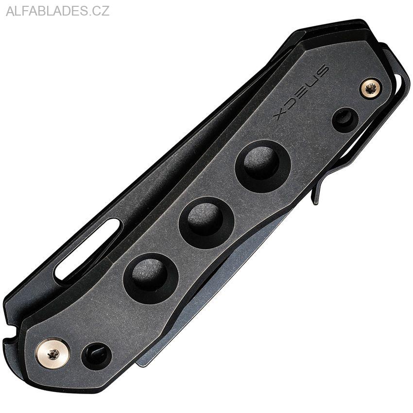 WE KNIFE 210312 Vision R Superlock Black Ti/BW