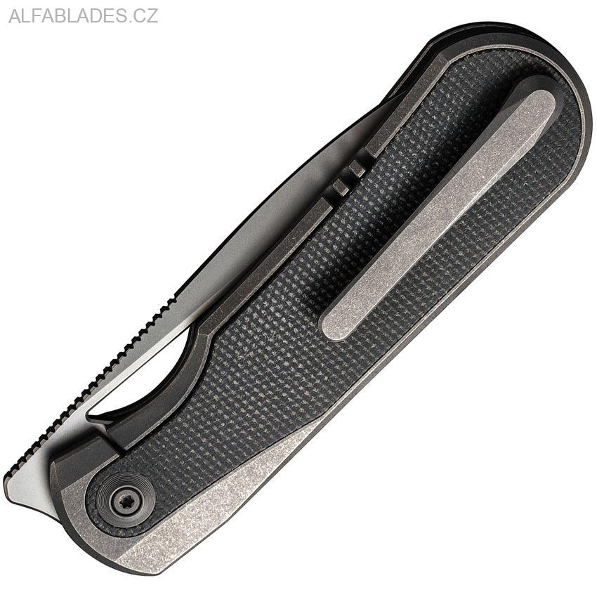 WE KNIFE 210334 Baloo Green Micarta/Bead Blast