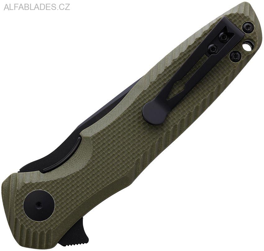 SPARTAN BLADES Poros OD Green G-10