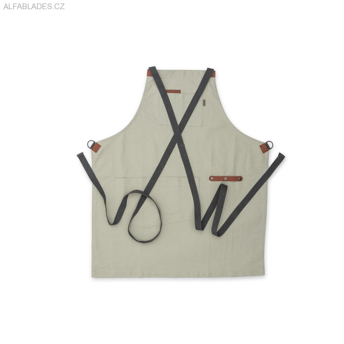 BAREBONES LIVING Chef Grilling Apron Stone