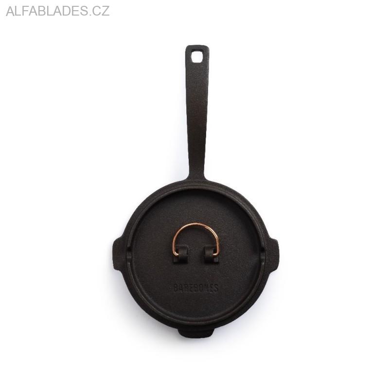 BAREBONES LIVING All-In-One Cast Iron Skillet 6" 15 cm 
