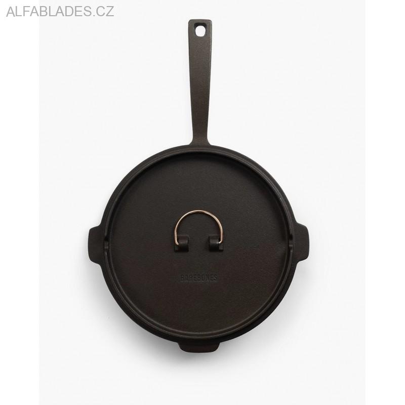 BAREBONES LIVING All-In-One Cast Iron Skillet 10" 25 cm 