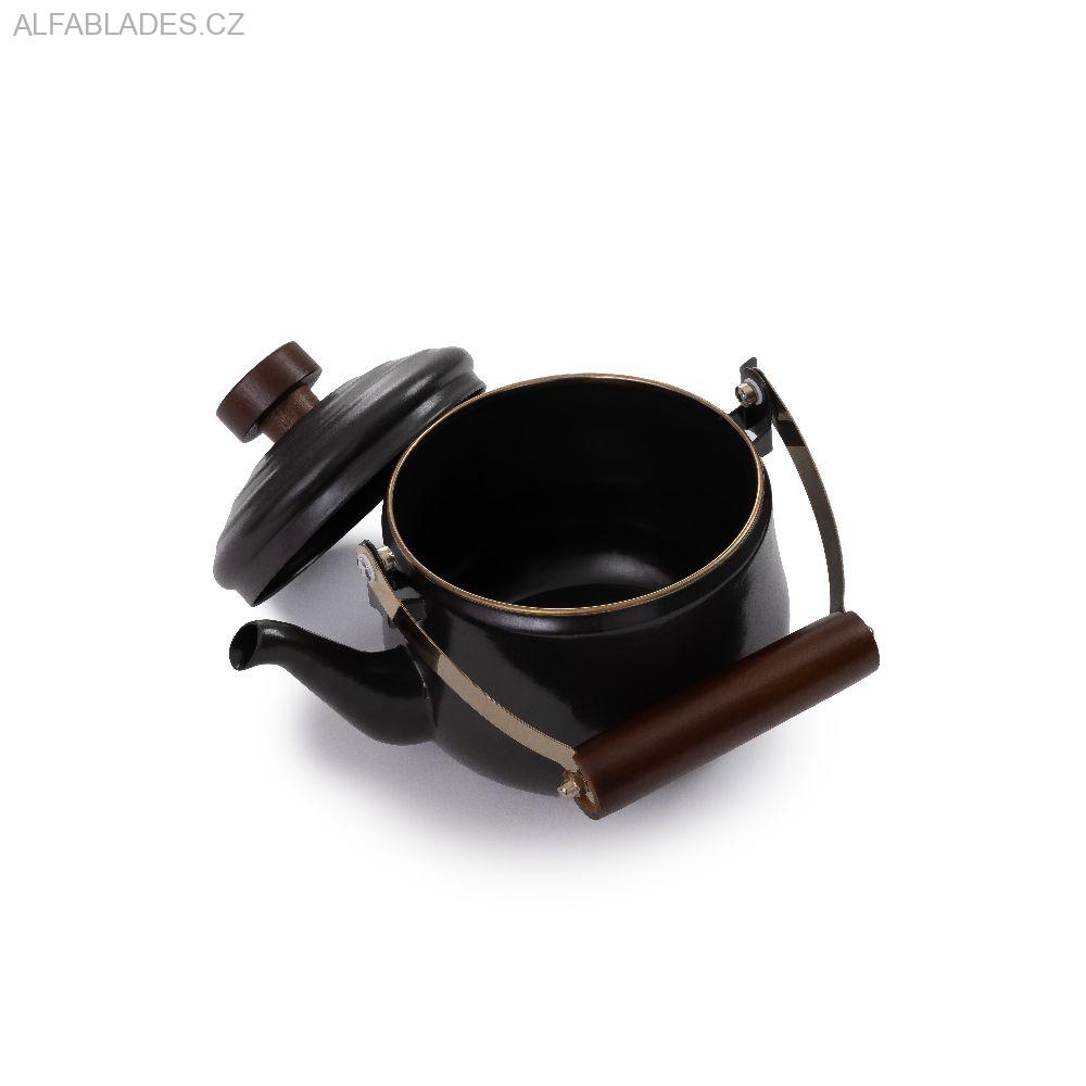 BAREBONES LIVING Teapot Charcoal