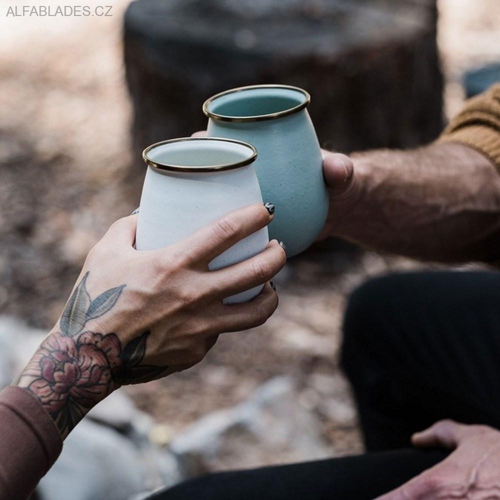 BAREBONES LIVING Enamel Tumbler Set 2ks. Mint
