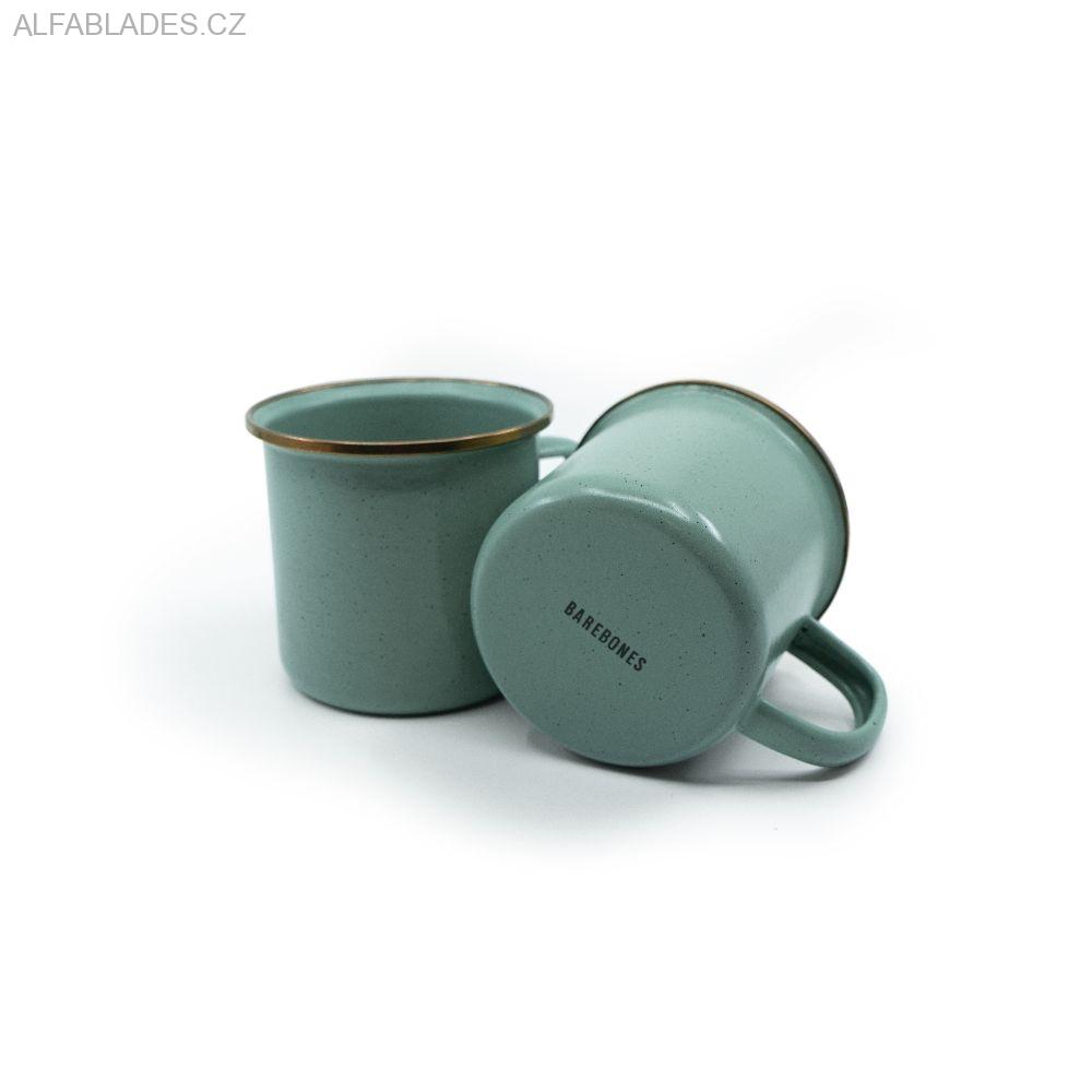 BAREBONES LIVING Enamel Cup Set 2ks. Mint