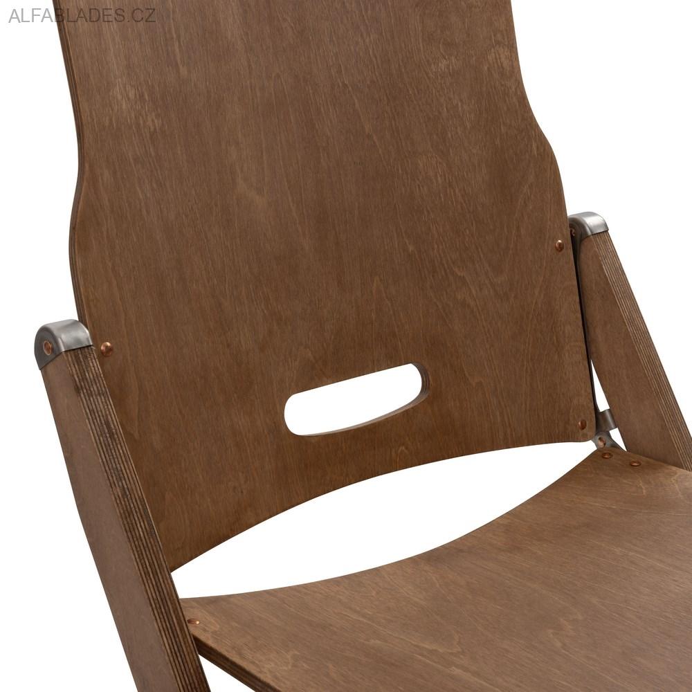 BAREBONES LIVING Ridgetop Wood Folding Chair